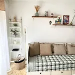 公寓 2p 50m2 With Ac & Free Parking & 2 Balconies