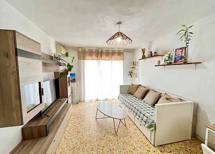 2p 50m2 With Ac & Free Parking & 2 Balconies *