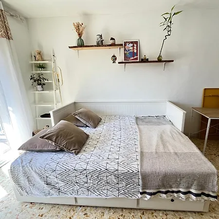 Lejlighed 2p 50m2 With Ac & Free Parking & 2 Balconies