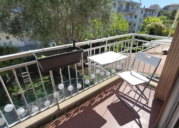 2p 50m2 With Ac & Free Parking & 2 Balconies Antibes