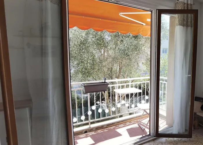 2p 50m2 With Ac & Free Parking & 2 Balconies Appartamento Antibes