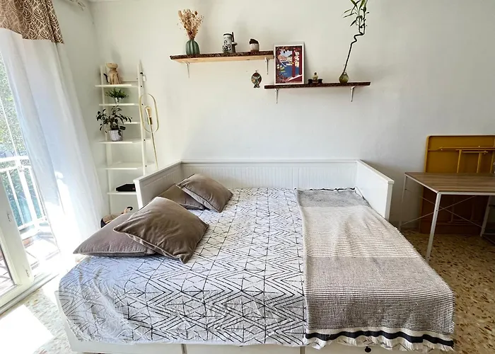 Appartamento 2p 50m2 With Ac & Free Parking & 2 Balconies